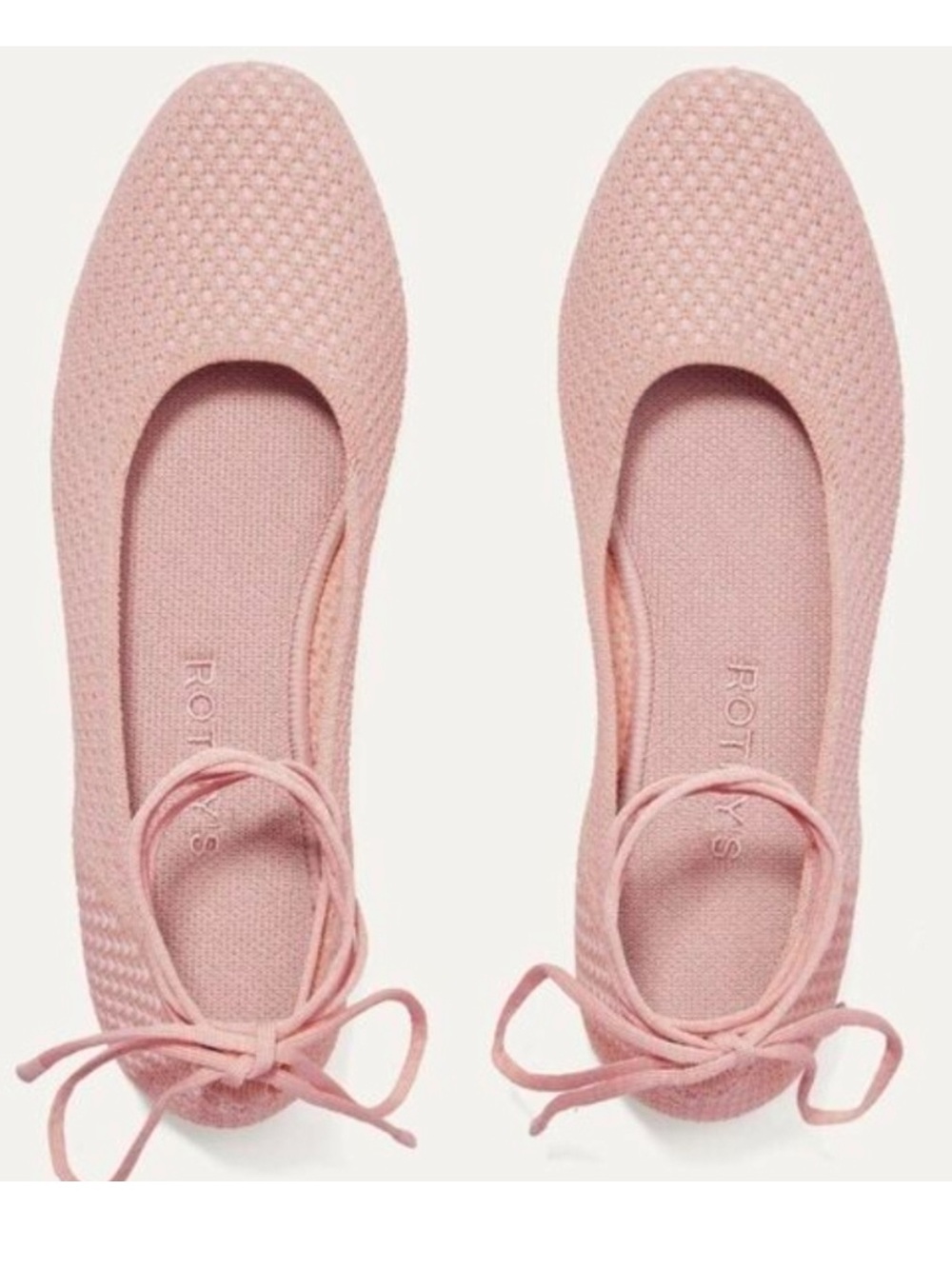 Rothy’s Strappy Ballerina Pink Ballet Flats - Picture 2 of 6